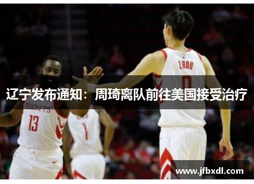 辽宁发布通知：周琦离队前往美国接受治疗